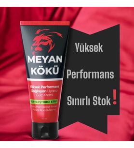 Etkili Meyan Kökü Erkeklere Özel Yüksek Performans Kremi 50 2 Adet
