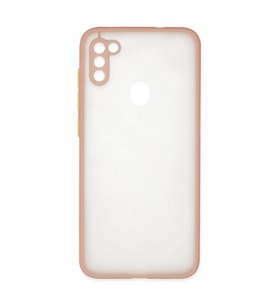 Samsung Galaxy A11 Kılıf Montreal Silikon Kapak - Pembe