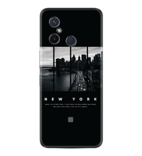 Xiaomi Redmi 12C Kılıf Silikon Desen Özel Seri New York 1612