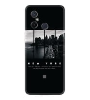 Xiaomi Redmi 12C Kılıf Silikon Desen Özel Seri New York 1612