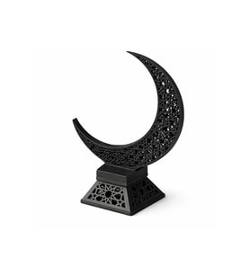 Dekoratif Hilal Ay Obje Masa Üstü Ramazan Konsept Ay Süsü Modern İslami Dekor Ev & Ofis