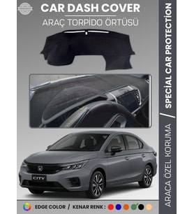 HONDA CITY (2020+) Torpido Örtüsü Ön Panel Göğüs Koruma Tam Uyum UV Koruma Kaymaz