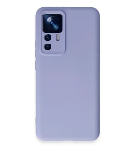 Mey İthalat® Mi 12T Pro Kılıf Nano içi Kadife Silikon - Lila
