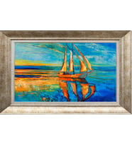 GÜMÜŞ ÇERÇEVELİ TABLO N1026