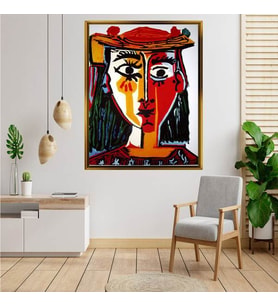 Altın  Çerçeveli tablo n325