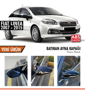 Fiat Linea Yarasa Ayna Kapağı Piano Black Parlak Siyah