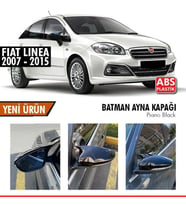 Fiat Linea Yarasa Ayna Kapağı Piano Black Parlak Siyah