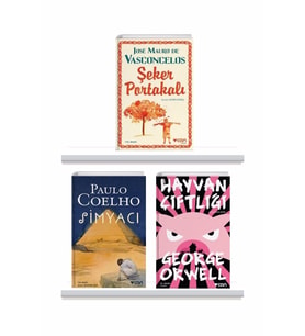 Şeker Portakalı Hayvan Çiftliği Simyacı 3 Kitap Takım