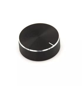 Alüminyum Pot Başlığı 30mm Siyah Gümüş Rotary Enkoder Ses Kontrol