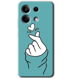 Xiaomi Redmi Note 13 5G Kılıf HD Desen Baskılı Kılıf - Mutluluk