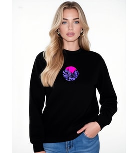 ŞEHİR UNİSEX SWEATSHİRT (Siyah)