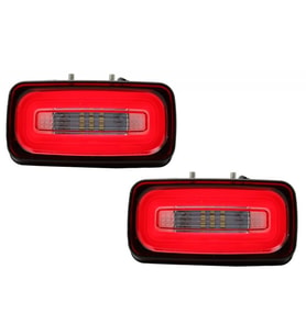 MERCEDES G SERİSİ W463 LEDLİ ARKA TAMPON REFLEKTÖRÜ SETİ KIRMIZI