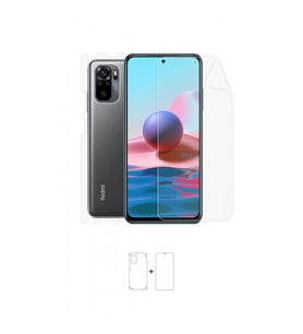 Xiaomi Redmi Note 10 Full Body Ekran Koruyucu Ön Arka Yan Darbe Emici Poliüretan Film