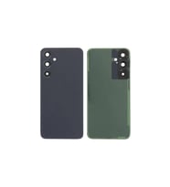 Samsung A55 Arka Kapak - Arka Pil Batarya Kapağı Kamera Lensli - SM-A556 Uyumlu (Siyah)