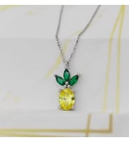ANANAS 925 AYAR GÜMÜŞ KOLYE