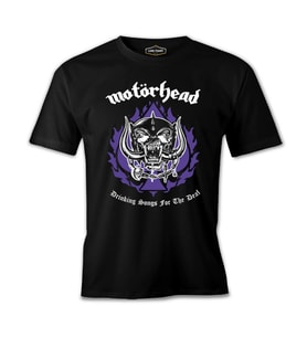 Motörhead - Drinking Songs Siyah Erkek Tshirt