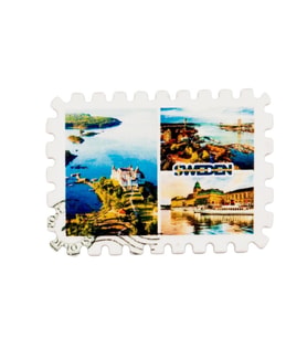 İsveç Stockholm Pul Magnet (Karışık)