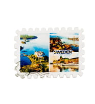 İsveç Stockholm Pul Magnet (Karışık)