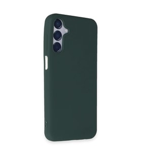 Samsung Galaxy M15 Kılıf First Silikon - Koyu Yeşil