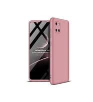 Samsung Galaxy A81 (Note 10 Lite) Uyumlu Kılıf Zore Ays Kapak (Rose Gold Altın)