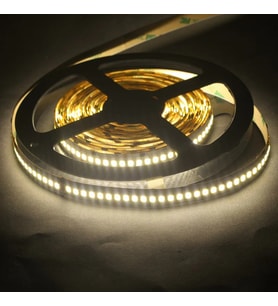 LED Şerit bant 5 metre 2835 SMD 12V Gün Işığı 3000K 240 LED/m IP20 Aydınlatma Kendinden Yapışkanlı (Günışığı)