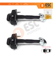 Ford Fiesta MK6 2008-2019 B-Max İçin 2 Adet Ön Sağ ve Sol Kapı Gergi Yayı 8A6AA23500AD