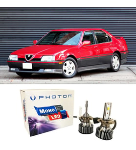 Alfa Romeo 164 Led Xenon Kısa Far Ampulü H1 Mono Yeni Seri Beyaz