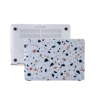 MacBook Air Kılıf HardCase TouchID A1932 A2179 A2337 Uyumlu Koruyucu Kılıf Trzzo (Gri)