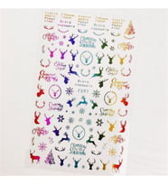 Üç boyutlu yapışkanlı sticker F597