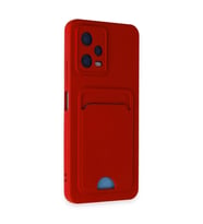 Note 12 4g Kılıf Kelvin Kartvizitli  - Kırmızı
