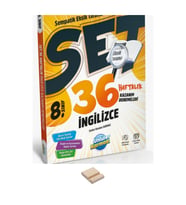 LGS 8. Sınıf İngilizce 36 Haftalık Denemeler ve Telefon Standı