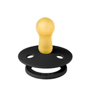 Bibs Colour Kauçuk Emzik - Black 6-18 Ay