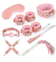 Lilitu Shop Fetiş Fantezi Serisi 8 Parça Mükemmel Set Pembe