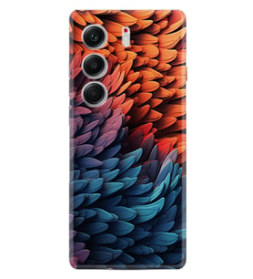 Camon 40 4G Kılıf Boutique Baskılı Resimli Yapraklar Pcode -090