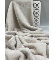 DÜZ TOSCANA PELUŞ KUMAŞ (Krem)