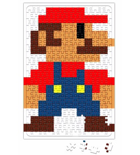 Mario Nintendo Atari Puzzle 240 Parça Yapboz