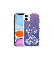 Apple iPhone 11 Uyumlu Kılıf Kamera Korumalı Desenli Sert Zore Hess Kapak (Model 3)