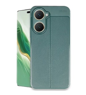 Vivo Y18 Kılıf Auto Focus Kapak - Koyu Yeşil