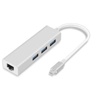CODEGEN CDG-CNV85 Gigabit 1port Type-C Ethernet.3x USB Çoklayıcı