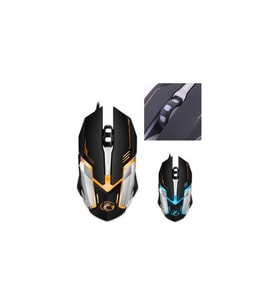V6 USB SİYAH OYUNCU MOUSE