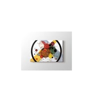DBSanatevi Wassily Kandinsky - Kreise "ım" Kreis 1923 Tablo 60 X 80 Cm