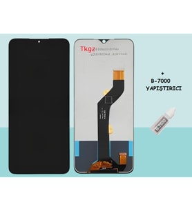 İnfinix HOT 12 PRO Uyumlu Lcd Ekran Dokunmatik Servis + B-7000