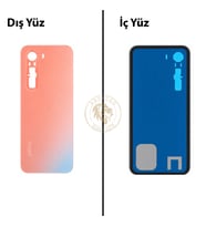 Infinix Hot 60 Pro Mercan Uyumlu Arka Kapak Arka Cam Batarya Pil Kapağı Lazer Kesim Back Cover