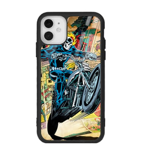 iPhone 11 Hayalet Sürücü Tasarımlı Glossy Telefon Kılıfı