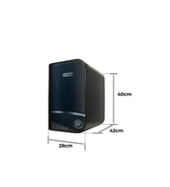 Su Arıtma Cihazı Ph8 Dahili 8 Litre Metal Tank Ve Lüsk Musluk (Krem)
