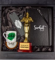 eJOYA Öğretmenlere Özel Oscar Ödülü Hediye Kutusu 110612 (Model 2)