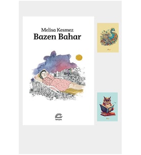 MELİSA KESMEZ ROMANLARI- Bazen Bahar - İletişim Yayınları (2 NOT DEFTERLİ) (Renksiz)