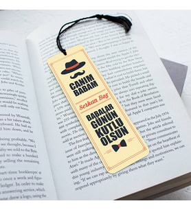Canım Babam Kitap Okuma Ayracı