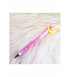 Pembe Moon Uçlu Kalem