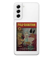 Samsung Galaxy S22 Uyumlu Pulp Ricktion Tasarımlı Şeffaf Telefon Kılıfı